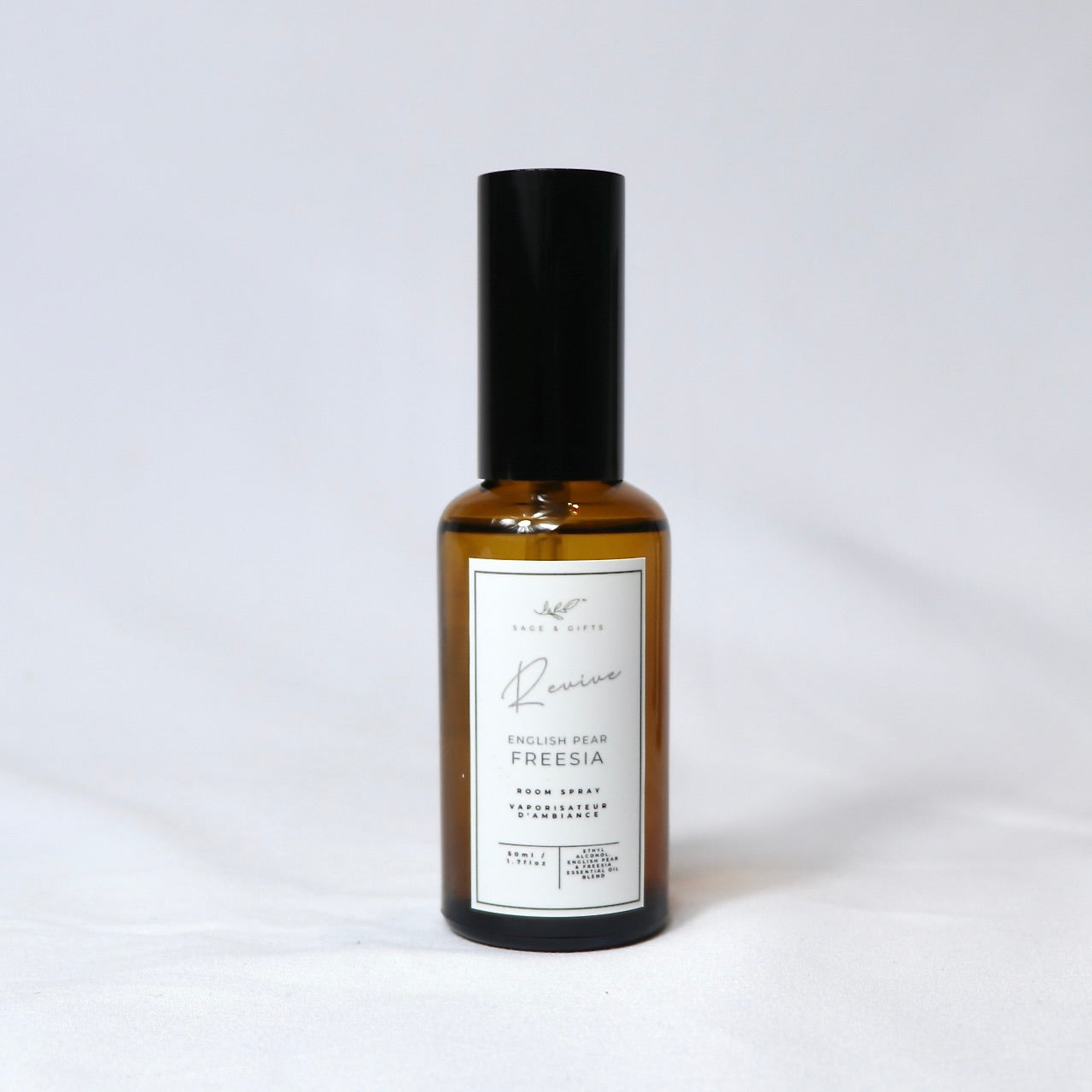 Sage Revive Essential Oil Room Spray - English Pear & Freesia (50ml) (NEW!)