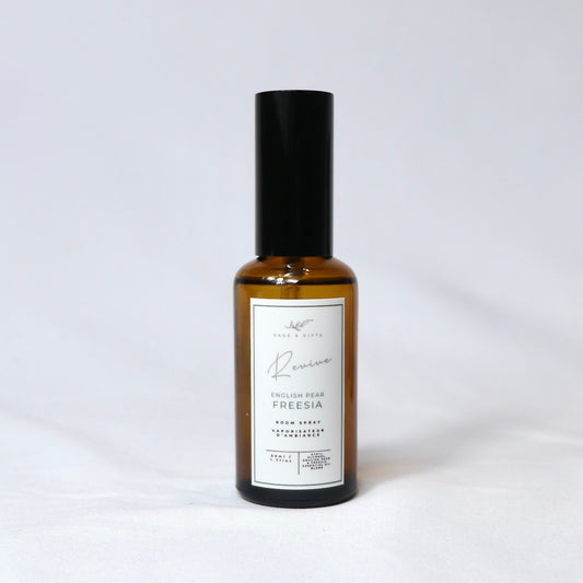Sage Revive Essential Oil Room Spray - English Pear & Freesia (50ml) (NEW!)