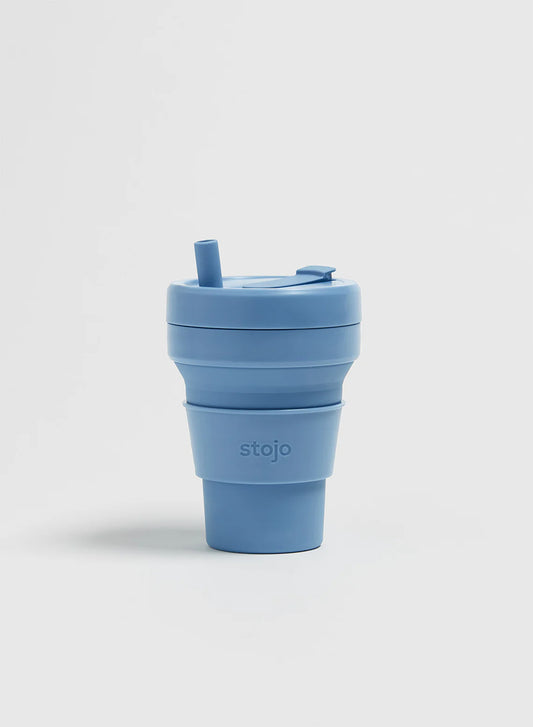 Stojo Collapsible Biggie Cups 470ml (Steel)