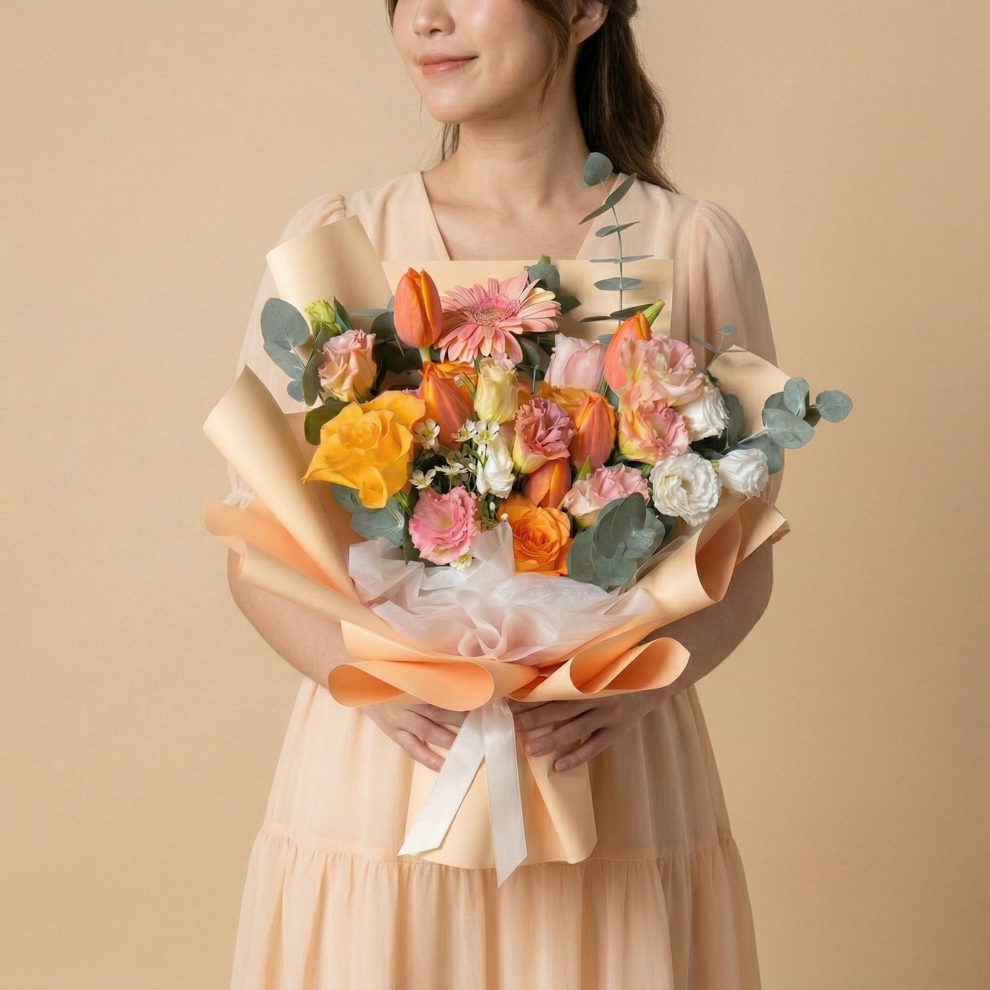 Golden Jubilee - Bouquet of Fresh Flowers