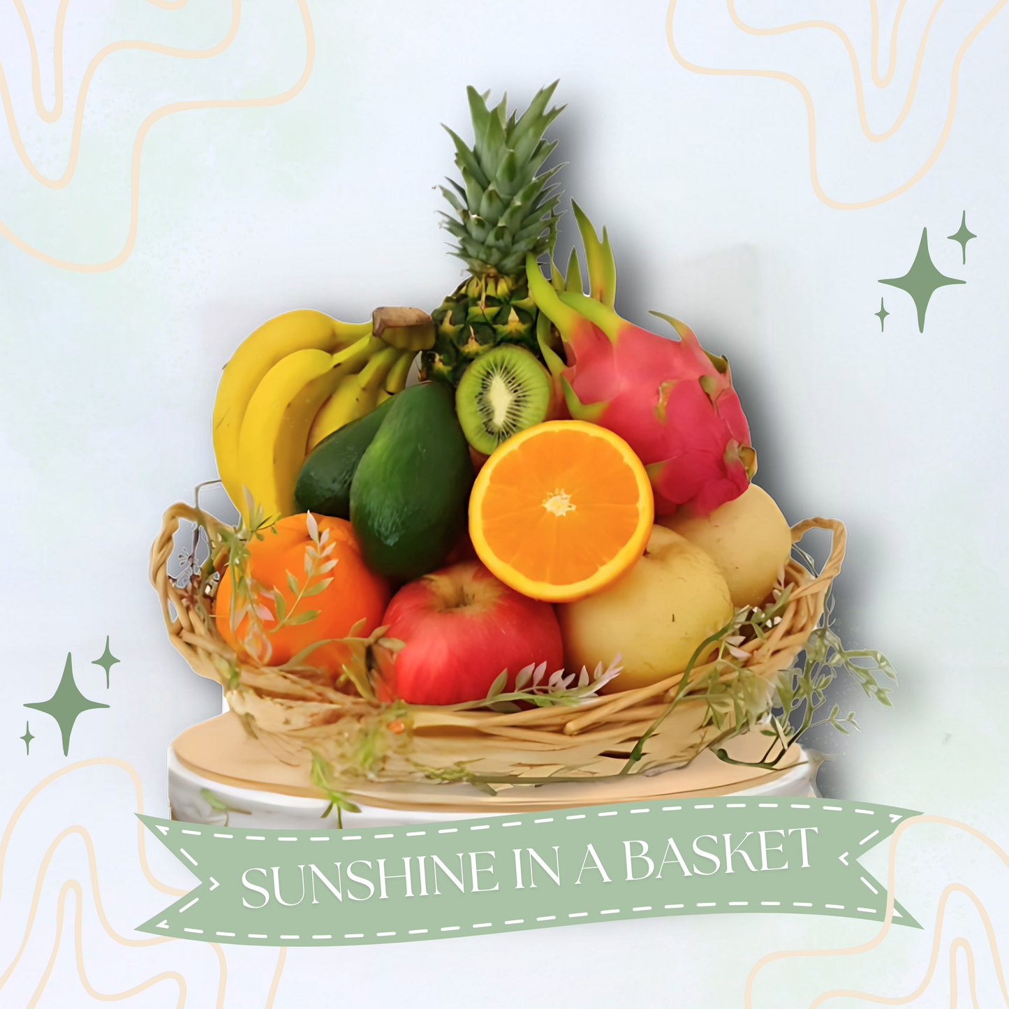 Sunshine in a Basket Fruit Hamper