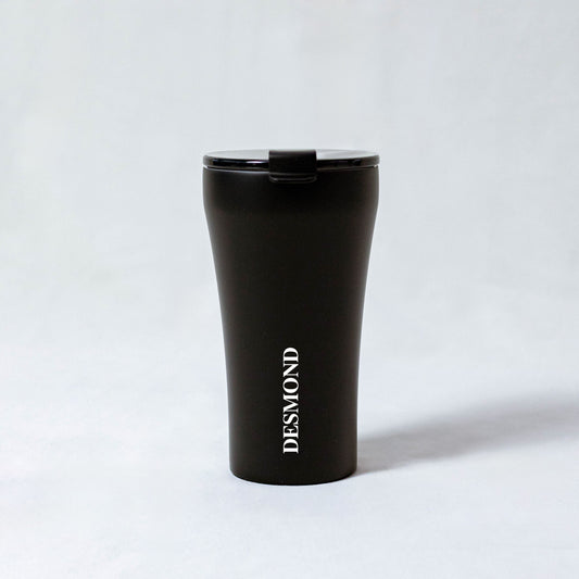 NEW! Customised Sttoke Insulated Ceramic Cup (Shatterproof) - Luxe Black (12 oz)