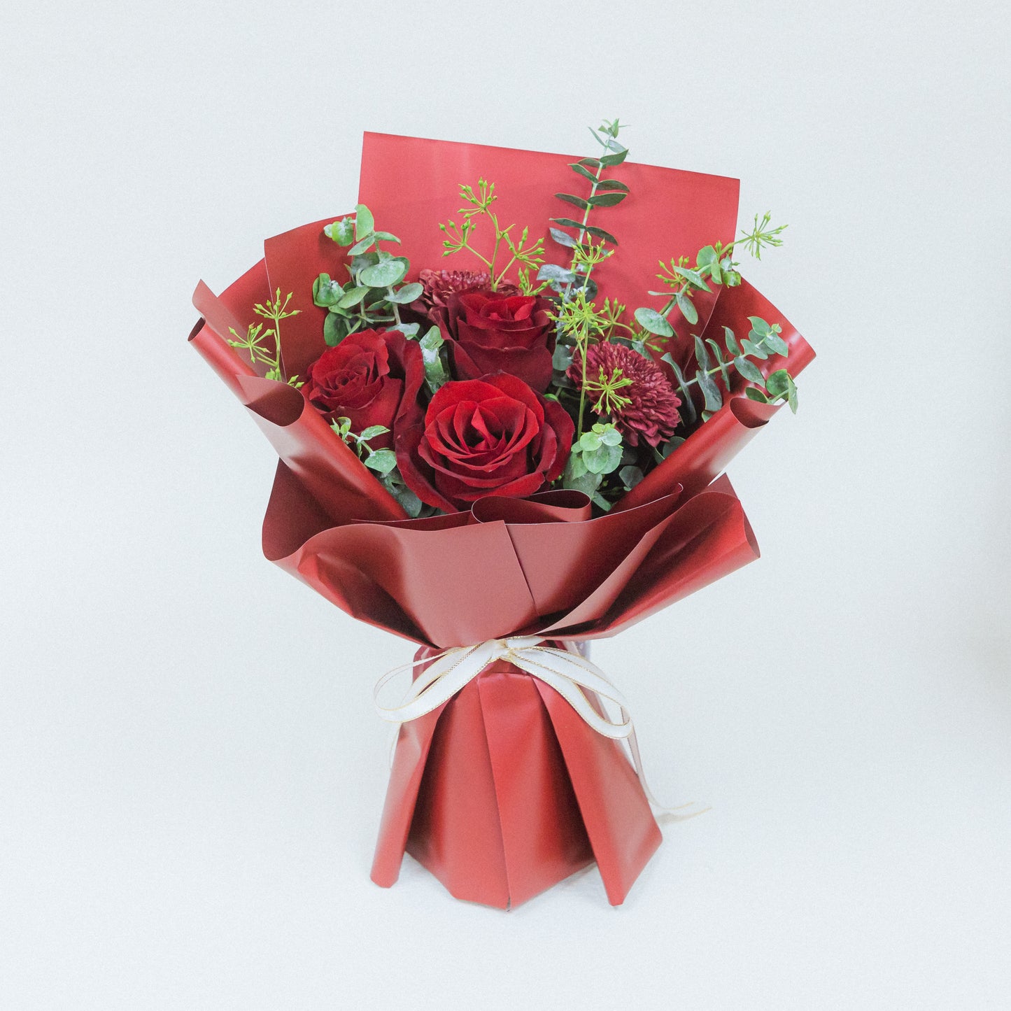 Bouquet of Fresh Flowers - Divine Red