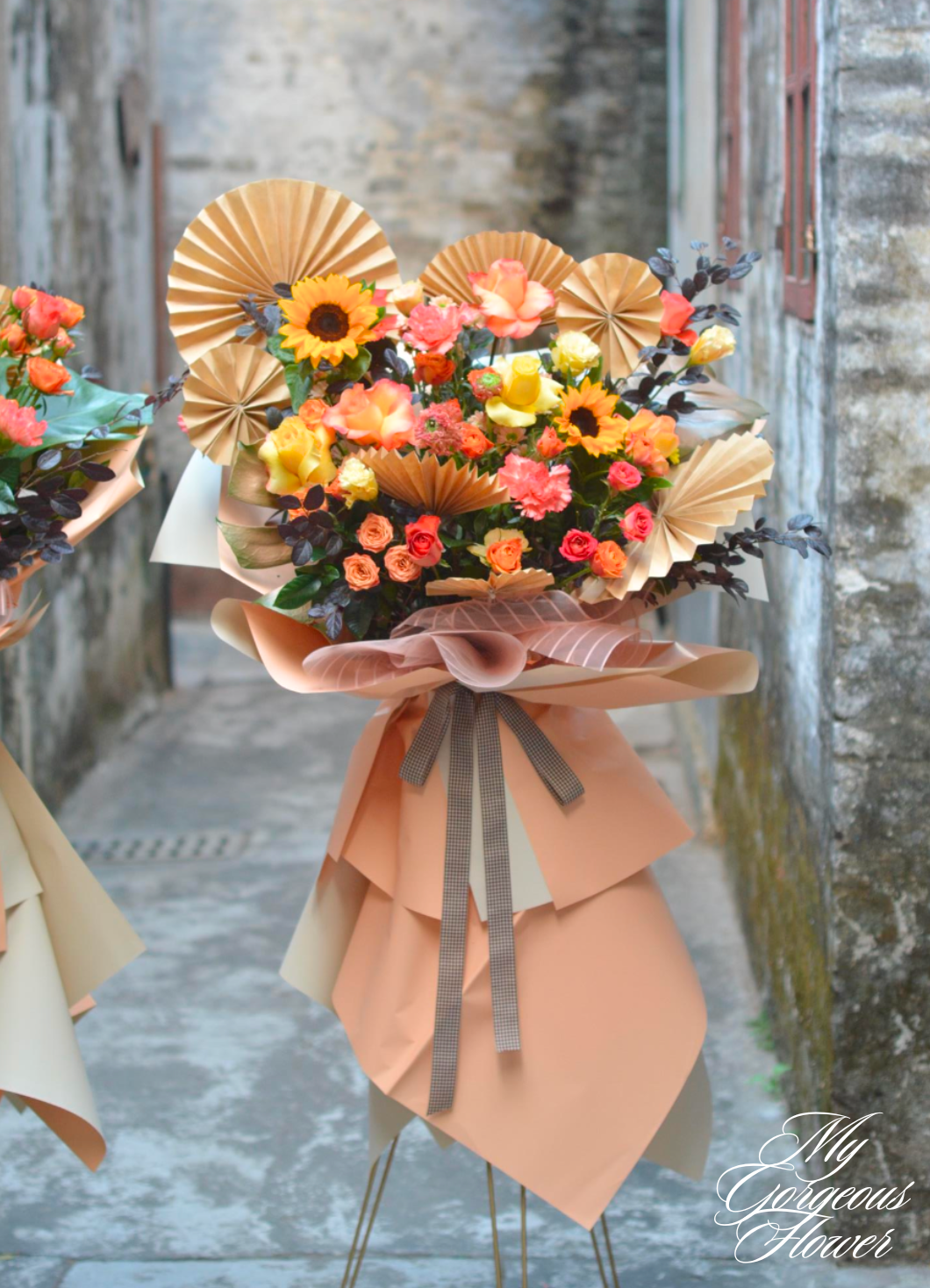 The Grand Flourish - Fresh Flower Stand