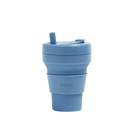 Stojo Collapsible Biggie Cups 470ml (Steel)