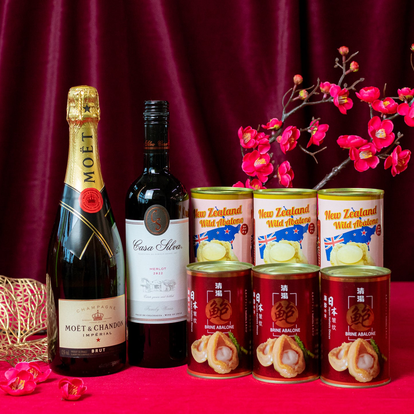 cny wine hamper 