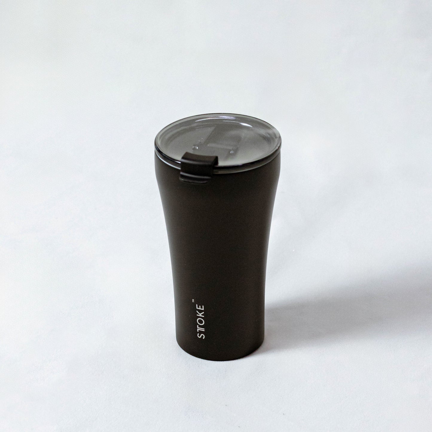 NEW! Customised Sttoke Insulated Ceramic Cup (Shatterproof) - Luxe Black (12 oz)