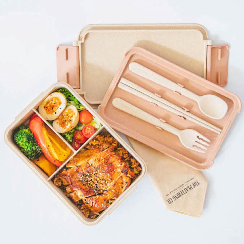 Ecohusk Lunch Box (Assorted Colours)