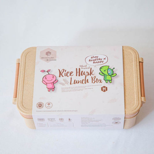 Ecohusk Lunch Box (Assorted Colours)